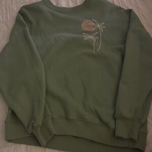 Hollister Olive Green Sweatshirt